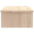 Pikkukuva 6 / 8: vidaXL Näyttökoroke 50x27x15 cm täysi mänty