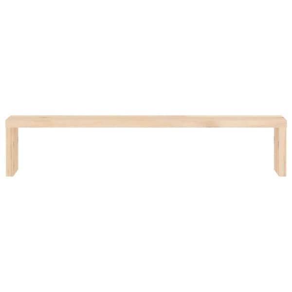 vidaXL Skärmställ 50x27x10 cm massiv furu