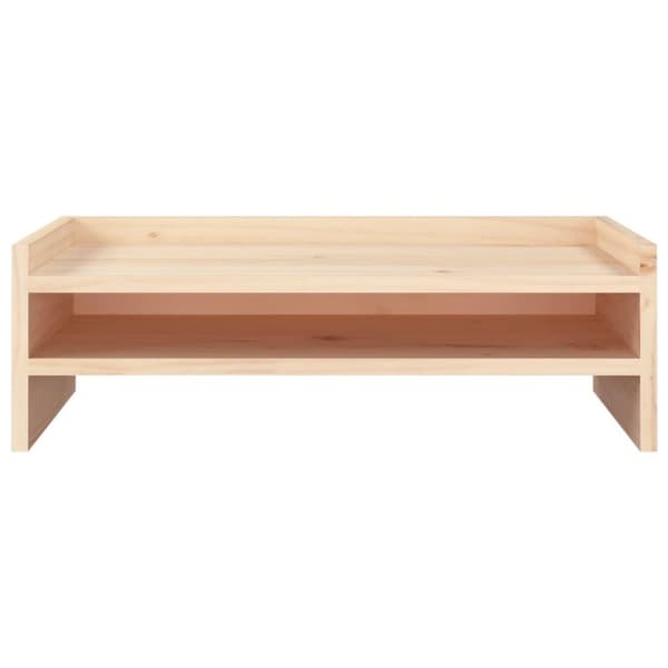 vidaXL skærmholder 50x24x16 cm massivt fyrretræ