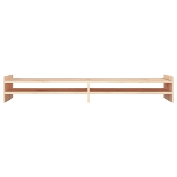 vidaXL Skärmställ 100x27x15 cm massiv furu
