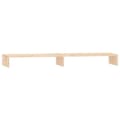 Miniatyrbilde 1 av 9: vidaXL Monitorstativ 100x27x10 cm heltre furu
