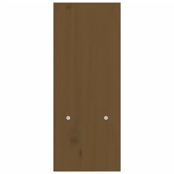 vidaXL Skärmställ honungsbrun (39-72)x17x43 cm massiv furu