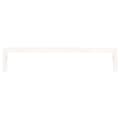 Miniatyrbilde 6 av 9: vidaXL Monitorstativ hvit 50x27x10 cm heltre furu