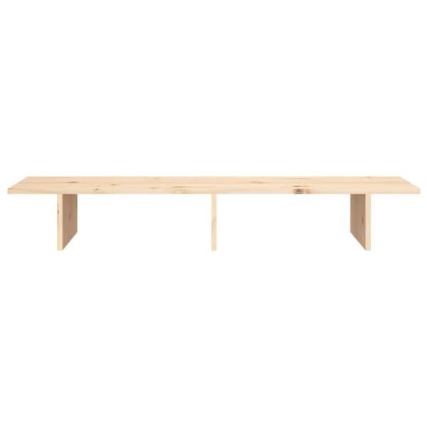 vidaXL Skärmställ 100x27x15 cm massiv furu