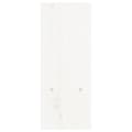 Miniatyrbild 8 av 11: vidaXL Skärmställ vit (39-72)x17x43 cm massiv furu