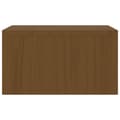 Pikkukuva 7 / 9: vidaXL Näyttökoroke hunajanruskea 50x27x15 cm täysi mänty