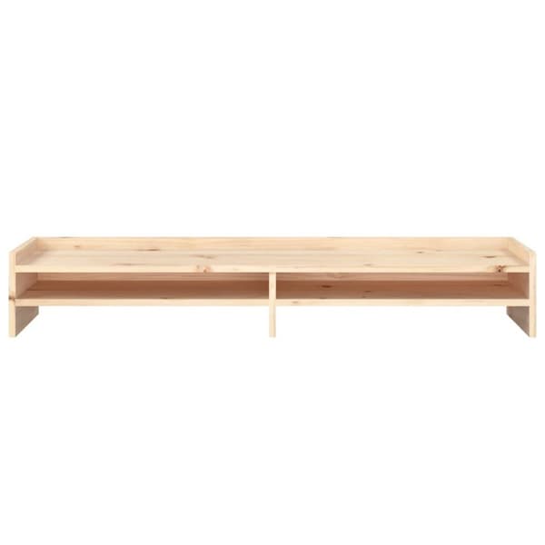 vidaXL Skärmställ 100x24x16 cm massiv furu