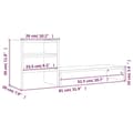 Miniatyrbilde 10 av 11: vidaXL Monitorstativ 81x20x30 cm heltre furu
