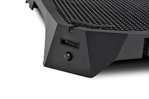 Thermaltake Massive V20 -kannettavan tietokoneen jäähdytyslevy 43,2 cm (17") musta