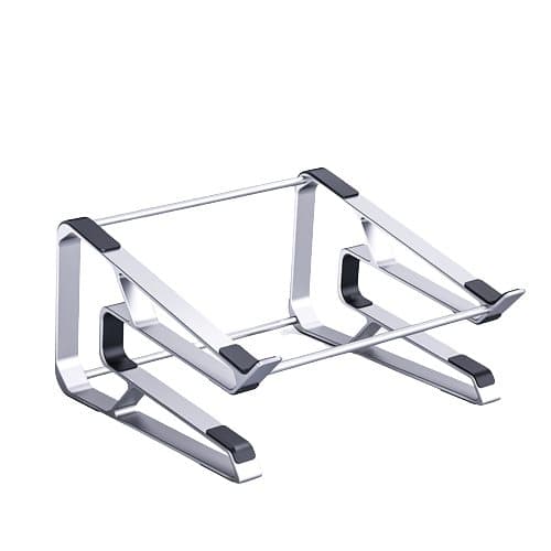 INF Bærbar stativ bærbar holder tabletholder til 14-17,3" enhed Sølv