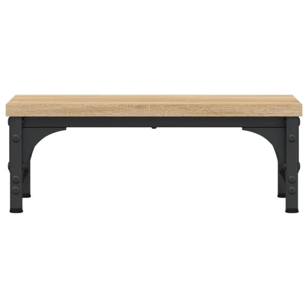 vidaXL Skärmställ sonoma-ek 37x23x14 cm konstruerat trä