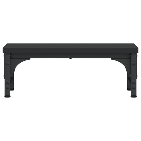 vidaXL Skjermstativ svart 37x23x14 cm konstruert tre