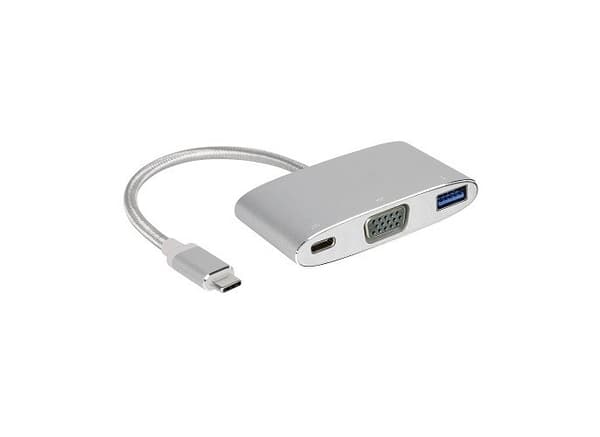 Mobility Lab Digital Multiport VGA USB-C Adapter