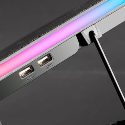 Mars Gaming MNBC6 RGB / USB HUB Laptop Cooling Gaming Stand