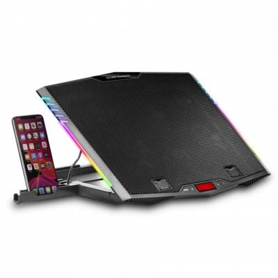 Mars Gaming MNBC5 Cooling Gaming Stand for laptop Sort
