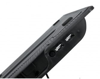 Vakoss LF-1860AL kylplatta för bärbar dator 43,2 cm (17") Svart