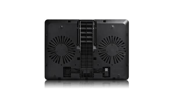 DeepCool U PAL bærbar kølepude 39,6 cm (15,6") 1000 RPM Sort