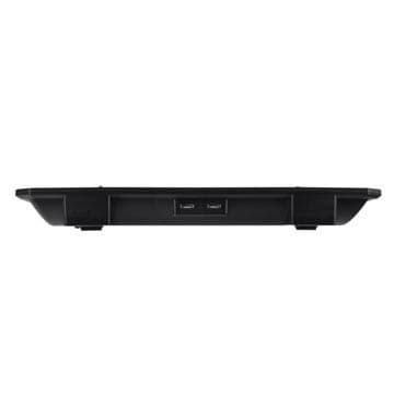 Thermaltake CL-N002-PL12BL-A kannettavan tietokoneen jäähdytyslevy 1300 RPM alumiinia, musta
