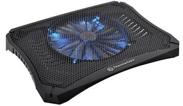Thermaltake Massive V20 bærbar kølepude 43,2 cm (17") Sort Sort