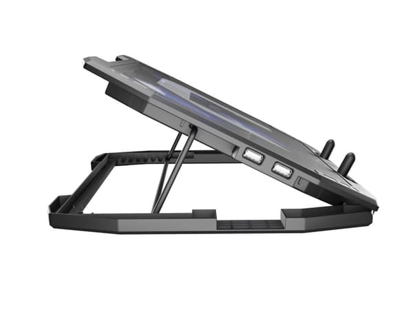 NATEC Kylplatta för bärbar dator Oriole 15,6-17,3 tum LED-kylplatta för bärbar dator 43,9 cm (17,3")