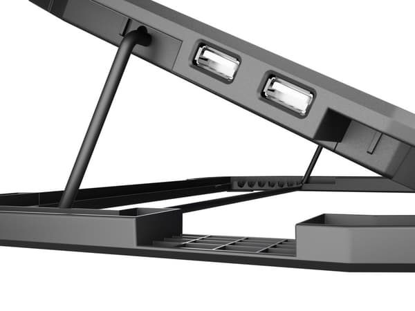 NATEC Kylplatta för bärbar dator Oriole 15,6-17,3 tum LED-kylplatta för bärbar dator 43,9 cm (17,3")