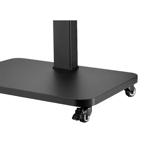 Tm Electron Golvstativ Tv Med Hjul 37´´-75´´ 40kg Silver