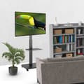Miniatyrbild 6 av 7: Tm Electron Golvstativ Tv Med Hjul 37´´-75´´ 40kg Silver