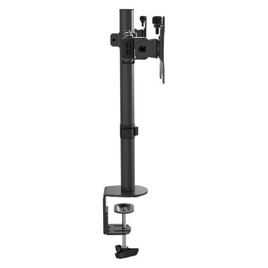 Vision Armmontering Til Dobbelt Skærm Vfm-dpd2b 13-27´´ Max 8kg Sort