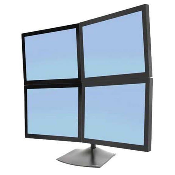 Ergotron Ds100 Quad-monitor Desk Stand Sort