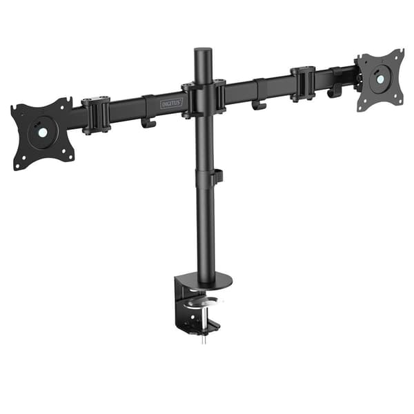 Digitus Universal Dual Monitor Stand With Clamp Mount Sort Max 16 kg Sort