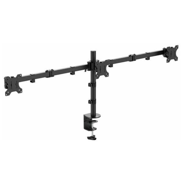 Ewent Skærmstativ Ew1513 13-27´´ Max 21kg Til 3 Skærme Sort