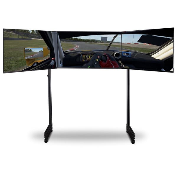Next Level Racing Monitorstativ Elite Free Standing Triple Svart