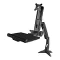 Miniatyrbild 2 av 2: Startech Monitor Arm Height Adjustable Sit Stand Svart