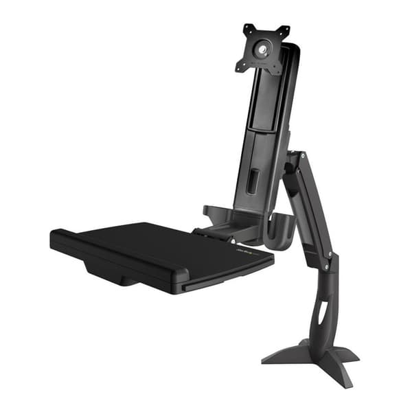 Startech Monitor Arm Height Adjustable Sit Stand Svart