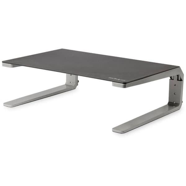Startech Stål/aluminium Justerbar Monitor Riser Sort
