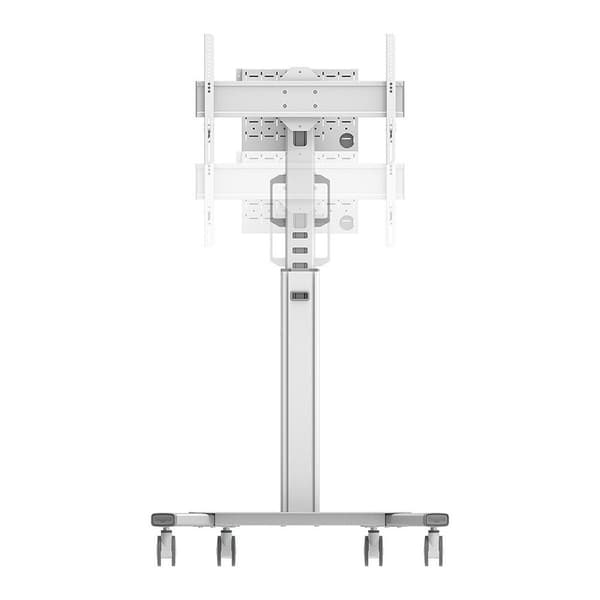 Neomounts Tv Stativ Med Hjul Select Mobile Displaycbnt 75´´ Søvfarvet Hvid