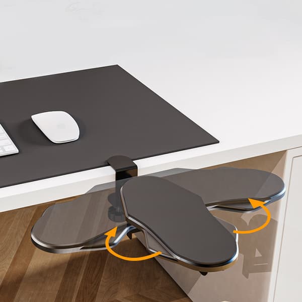 INF Computerarmlænsforlænger, albuestøtteholder til skrivebord Model Foldable / Rotatable