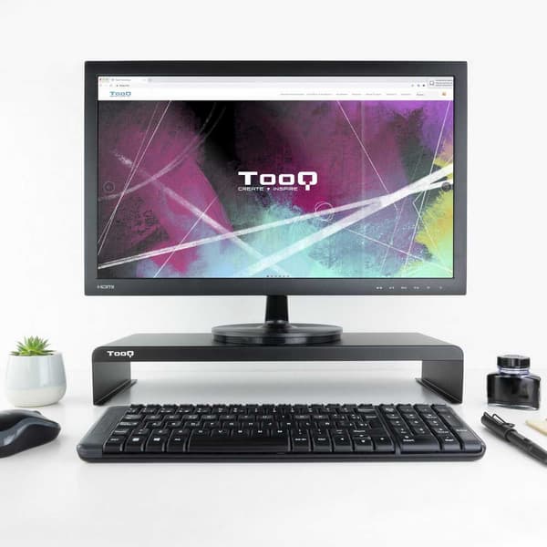 Tooq Näytöt Riser Bracket Tqmr0121 Musta