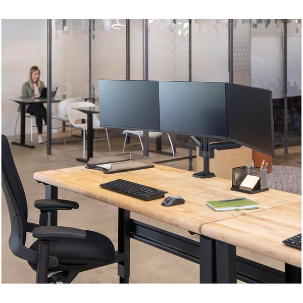 Fellowes Platinum Series Triple Monitor Arm Sort Max 21 kg
