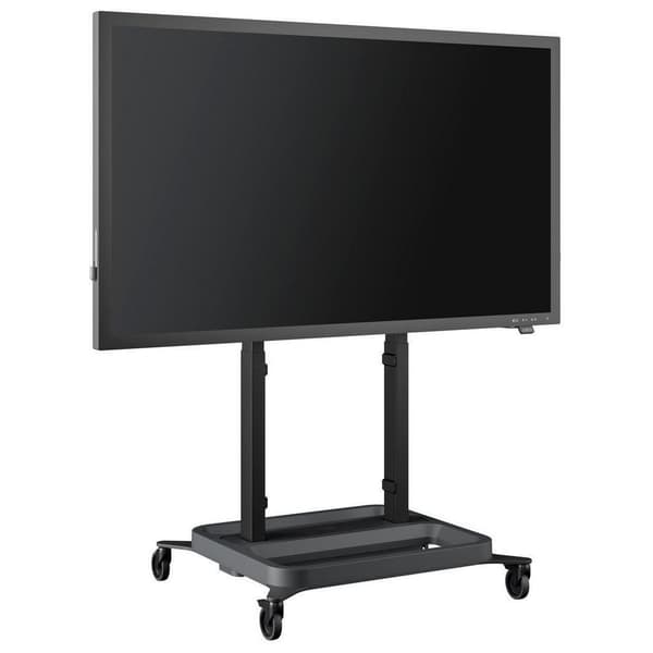 Vogels Motoriserat Monitorställ Med Hjul Rise 5205 Silver