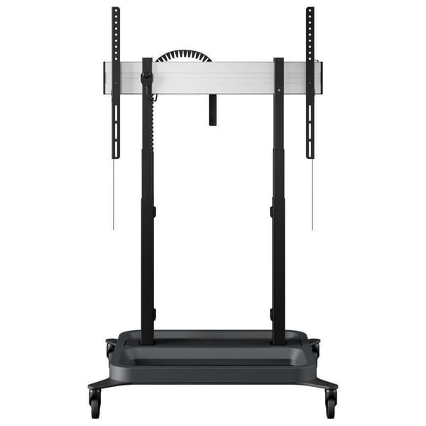 Vogels Motoriserat Monitorställ Med Hjul Rise 5205 Silver