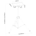 Miniatyrbillede 4 af 4: Neomounts Monitor Gulvstativ Q610845 32´´ Søvfarvet