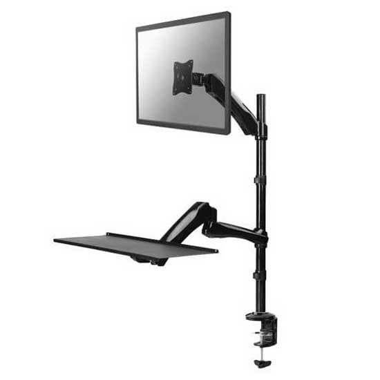 Newstar Skærmstativ Med To Arme Fpma-d500keyb 27´´ Sort Sort