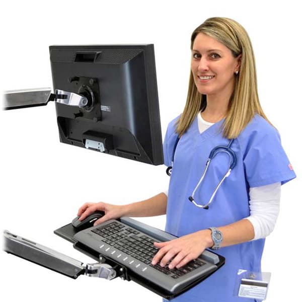 Ergotron Tangentbordsfack Lx 45-246-026 Silver