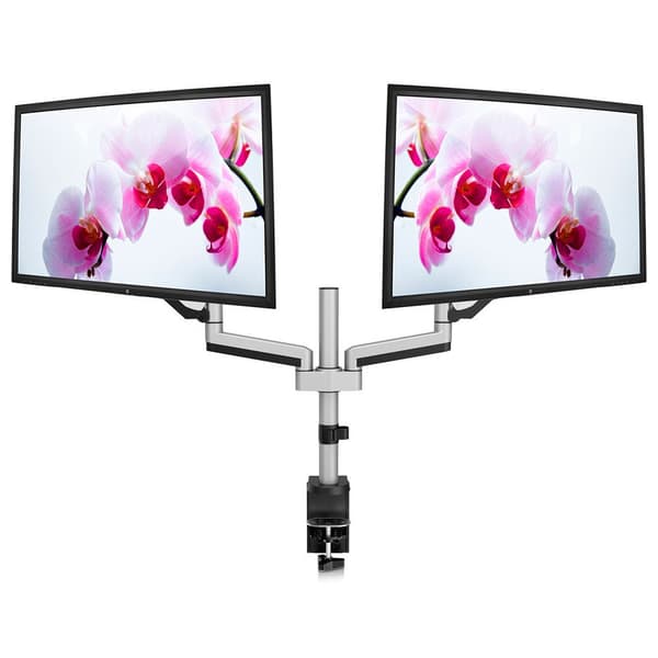 V7 Dual Touch Adjust Monitor Mount Sort