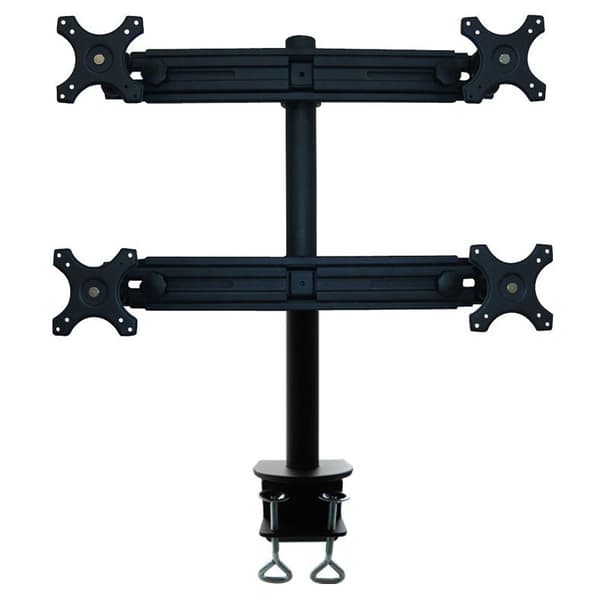 Newstar Support Desk Mount Quad 10-30´´ Sort