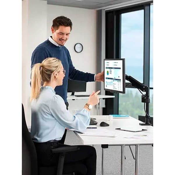 Hama 118496 Premium Gas Spring 35´´ Monitor Stand
