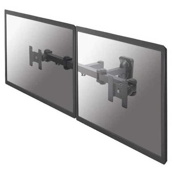 Newstar Dobbelt Skærmstativ Flatscreen Dual Wall Mount 27´´ Sort