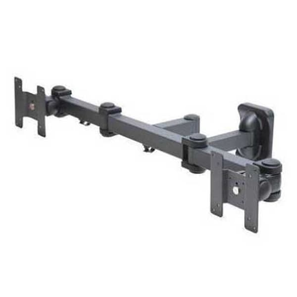 Newstar Dobbelt Skærmstativ Flatscreen Dual Wall Mount 27´´ Sort Sort