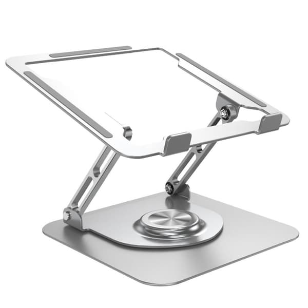 INF 360° roterende bærbar stativ - Foldbar notebookholder i aluminiumslegering